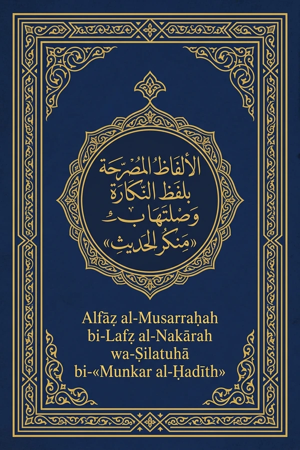 Alfāẓ al-Musarraḥah bi-Lafẓ al-Nakārah wa-Ṣilatuhā bi-«Munkar al-Ḥadīth»