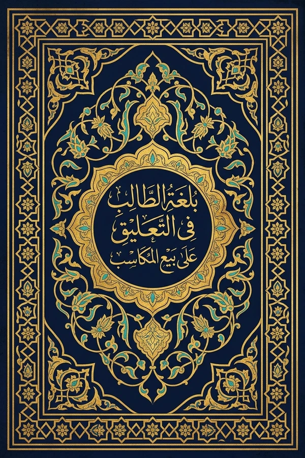 بلغة الطالب في التعليق على بيع المكاسب