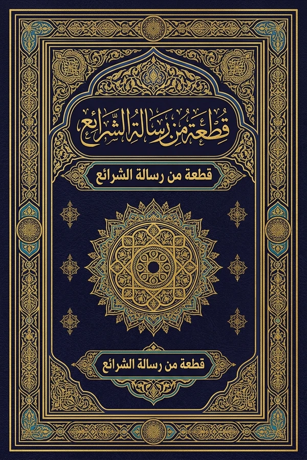 قطعة من رسالة الشرائع